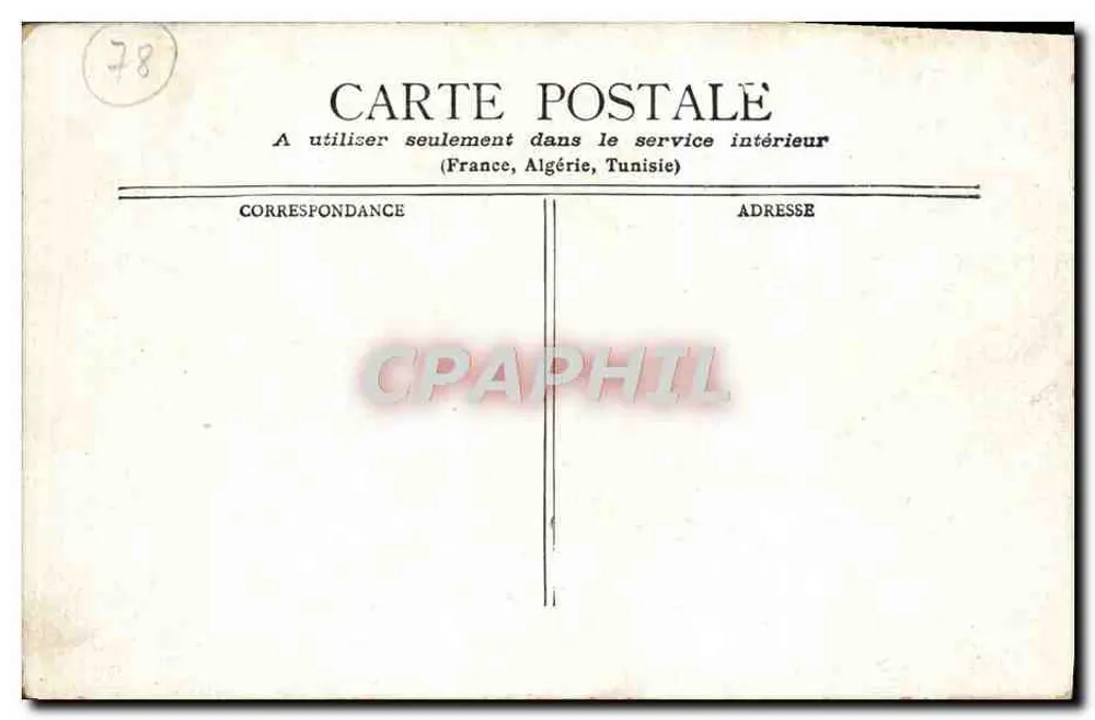 Versailles — Galeria das Batalhas — Editor não identificado, número de série não visível - Verso