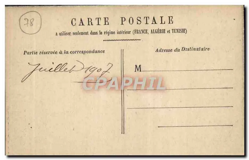 Versailles - O Grande Trianon - O Pérystile, que serviu como Sala de Jantar sob Luís XIV, e onde foi julgado Bazaine em 1873 - Blain-Versailles - Verso