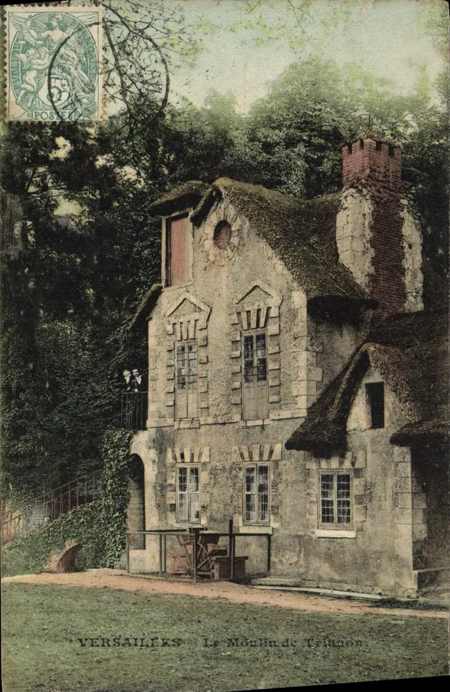 Versailles — O Moulin de Trilhason — A. Bourdier, imp.-édit. Versailles - Frente