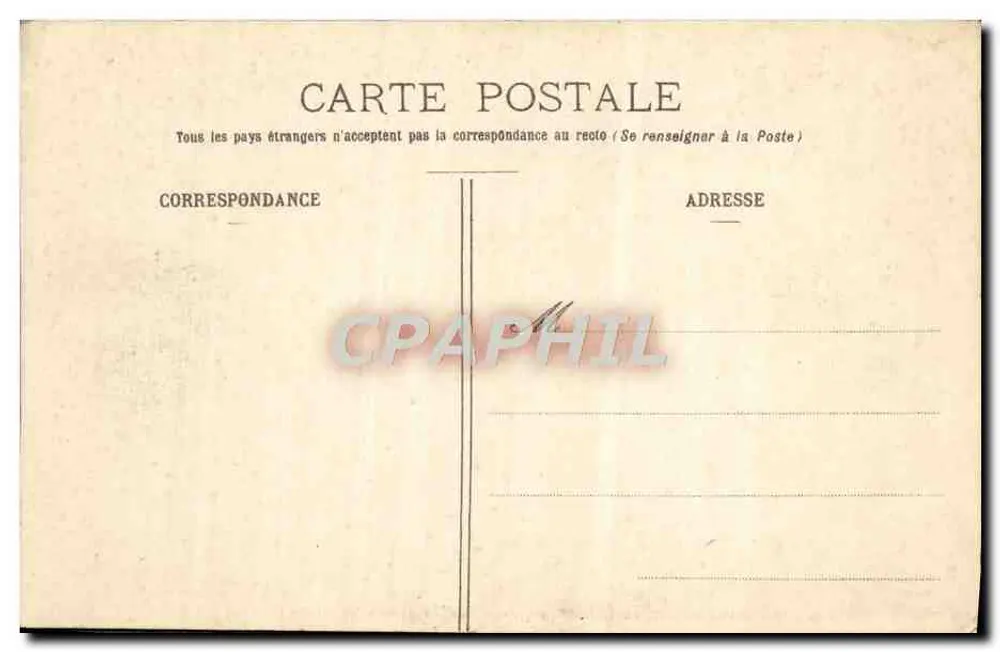 Saint-Léger-en-Yvelines (S.-et-O.) — Avenue du Chalet des Bruyères — Ansicht einer von Bäumen gesäumten Allee - Rückseite