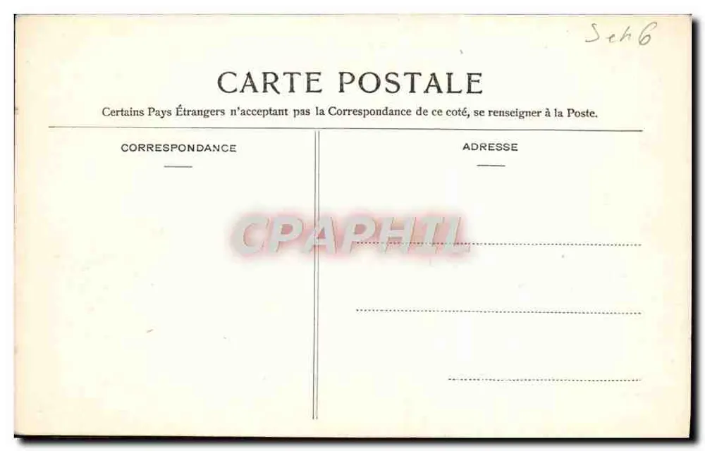 Saint-Germain-en-Laye — Allée Louis XIV — Editor desconocido, n° 52 - Reverso
