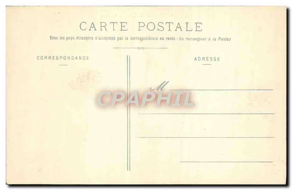 St-GERMAIN-en-LAYE - O Castelo — P.D. PARIS, n°5 - Verso