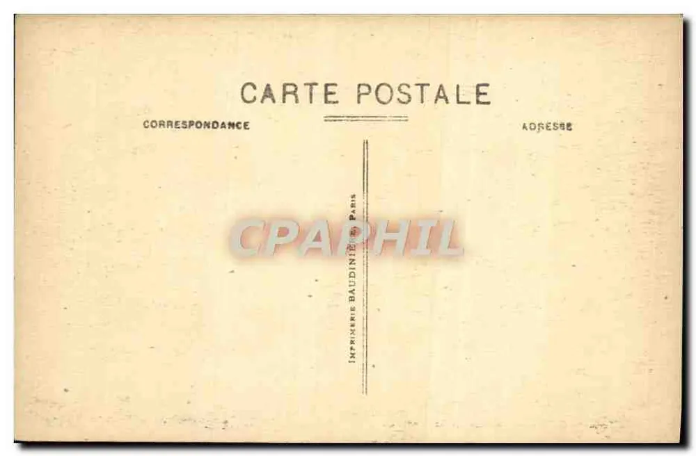 Museum St-Denis — Die Abtei St-Denis im 18. Jahrhundert — Ostfassade — Sammlung des Museums Nr. 7 - Rückseite