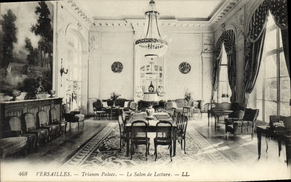 Versailles — Palácio de Trianon — Sala de Leitura — LL — n° 468 - Frente
