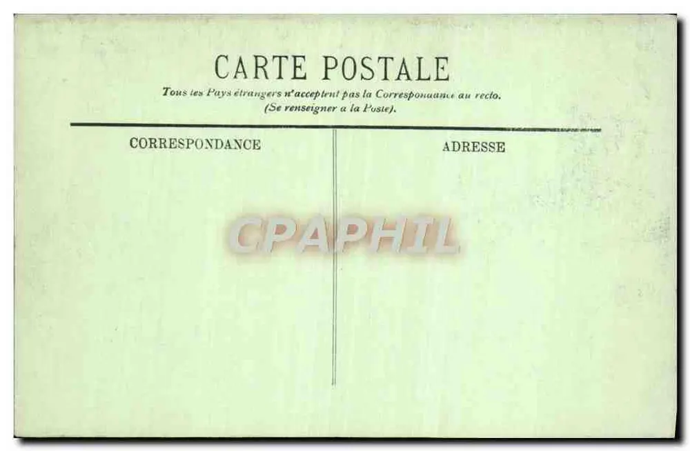 Gärten von Versailles — Bassin de l'Escalade — LL. n°38 - Rückseite
