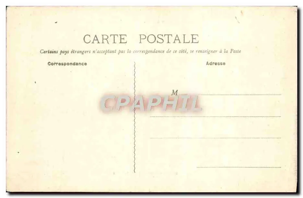 La Place Lebreton in MONTFORT-L'AMAUURY — Verlag Charentent, Seriennummer nicht sichtbar - Rückseite