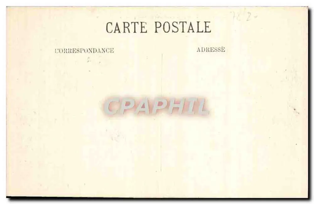 Panorama von Montfort-l'Amaury, Aufnahme von den Türmen — Verleger: Herr Maugé, Nummer 7 - Rückseite