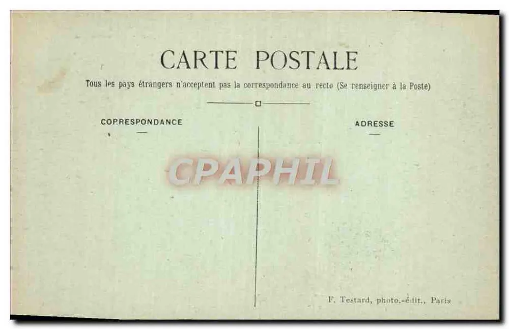 Vincennes — O Donjon — Panorama — E.M. n°4513 - Verso