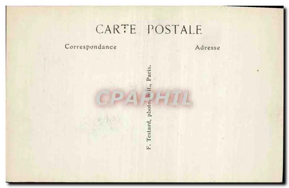 Vincennes — O Bosque ; A Pirâmide — E.M. - Verso