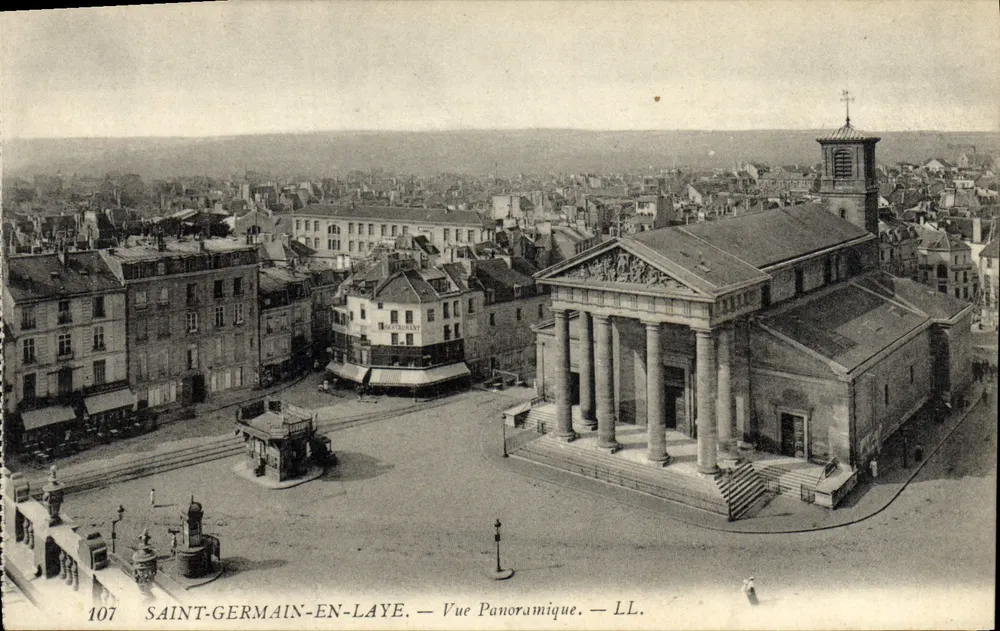 Saint-Germain-en-Laye — Vista Panorâmica — LL. n°107 - Frente