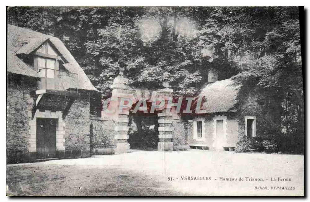 Versailles - Hameau de Trianon - A Fazenda — BLAIN - VERSAILLES - Frente