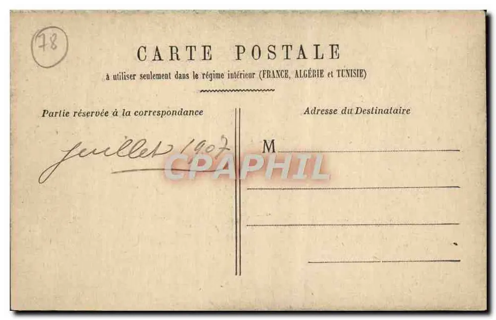 Versailles - Hameau de Trianon - A Fazenda — BLAIN - VERSAILLES - Verso