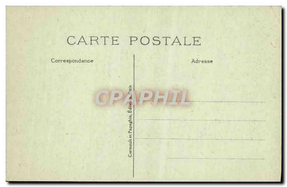 Versailles — Panorama des Schlosses und des Parks aus der Luft — A.P. - Rückseite