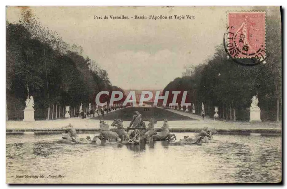 Parque de Versailles - Bassin d'Apollon e Tapis Vert — Mum Moréno, edição Versailles - Frente