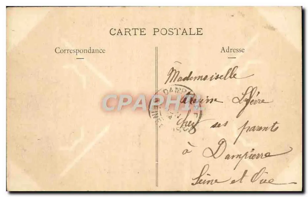 Versailles - Hameau de Trianon - Maison du Seigneur — RM ROS NANCY n°28 - Rückseite