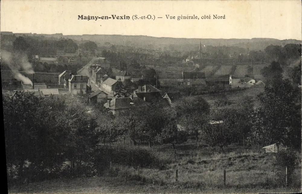 Magny-en-Vexin (S.-et-O.) — Allgemeiner Blick, Nordseite - Vorderseite