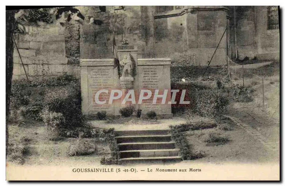 Goussainville (S.-et-O.) — Der Kriegsdenkmal - Vorderseite