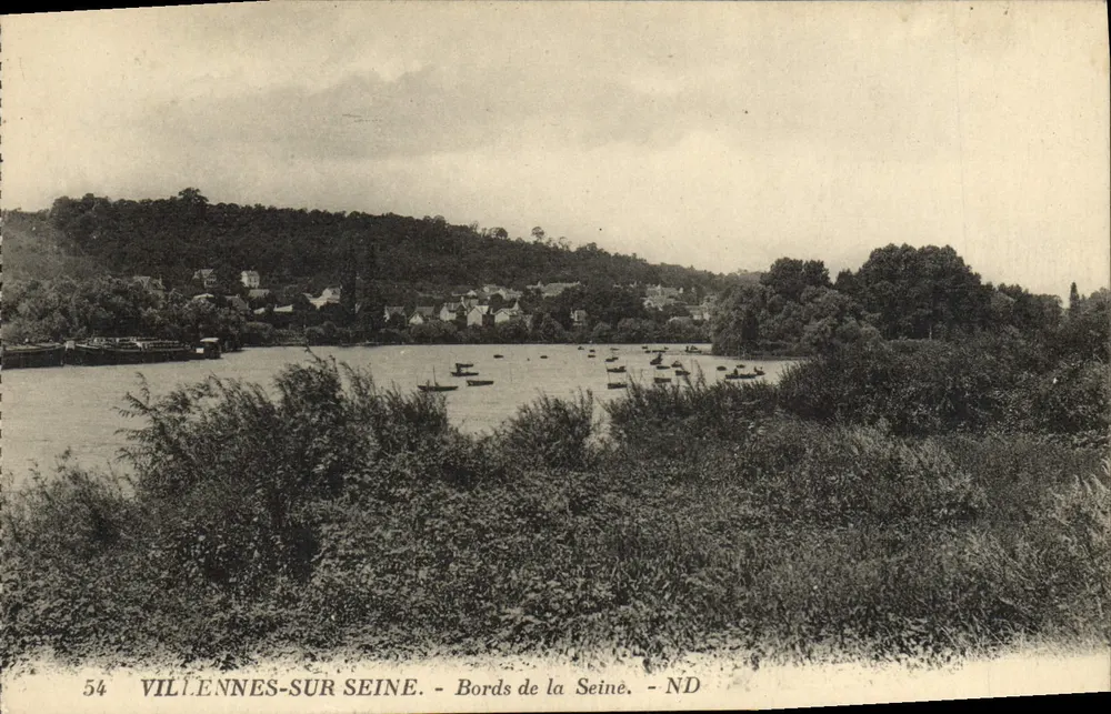 Villennes-sur-Seine — Ufer der Seine — ND — Verlag ND, Nr. 54 - Vorderseite