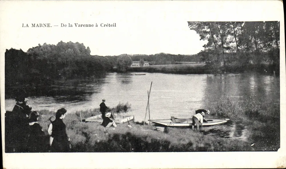 La Marne — De la Varenne à Créteil — Éditeur non identifié - Recto