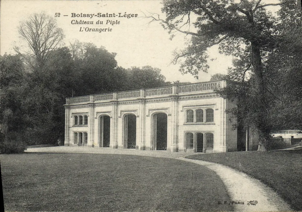 Boissy-Saint-Léger — Castello del Piple, L'Orangerie — Editore Parigi - Recto