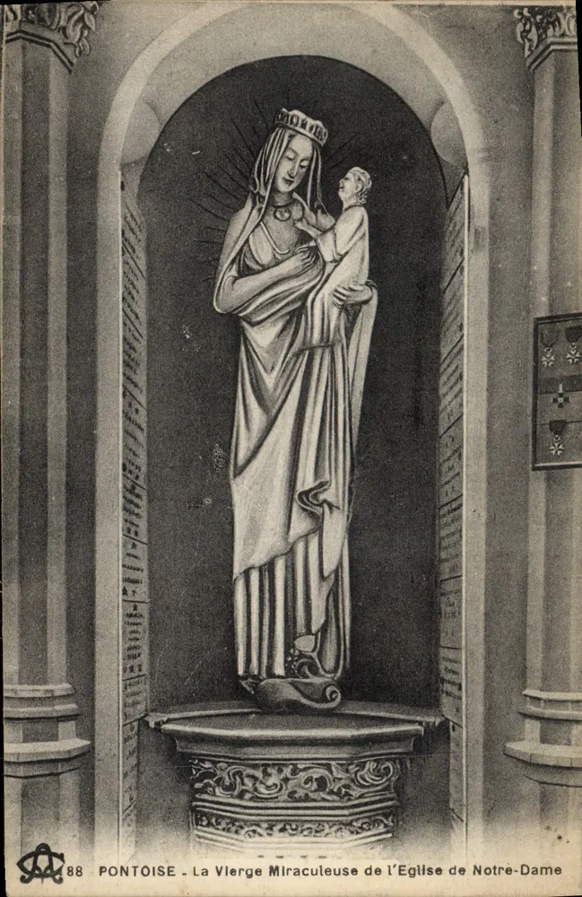 Pontoise - Die Gottesmutter der Kirche Notre-Dame - Vorderseite