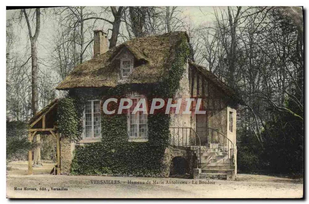 Versailles - Hameau von Marie Antoinette - Der Boudoir — Mme Moreau, Verlag Versailles - Vorderseite