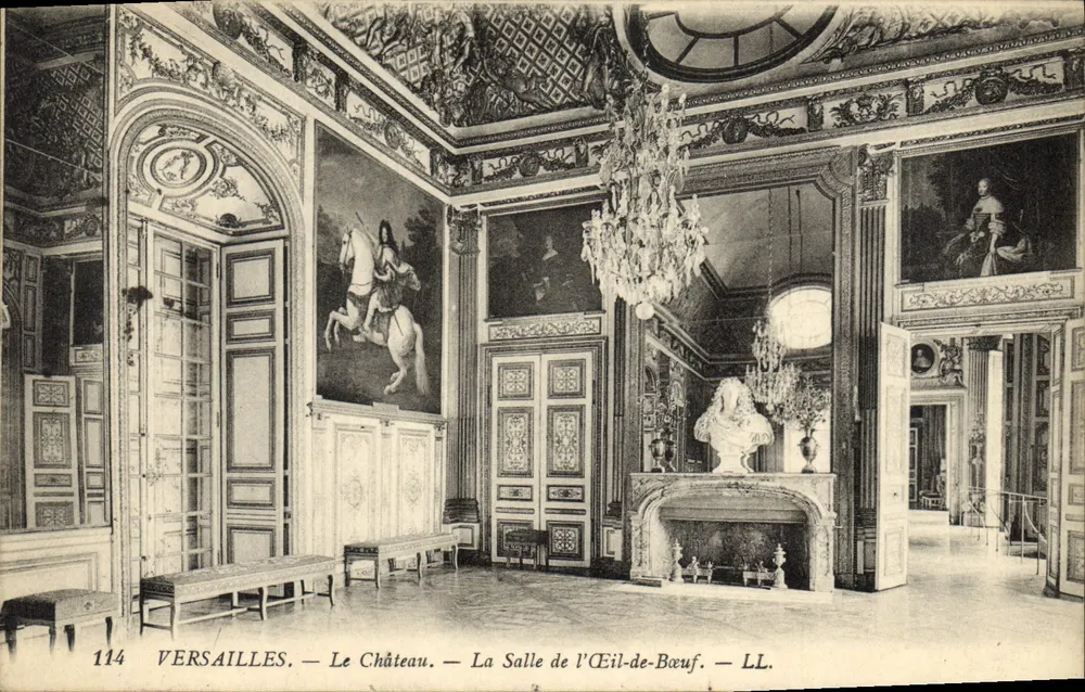 Versailles — Das Schloss — Die Salle de l’Œil-de-Bœuf — LL. — Nr. 114 - Vorderseite