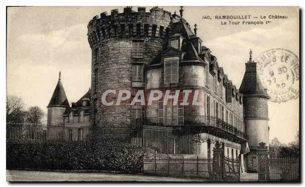 Rambouillet — Schloss La Tour François Ier — unbekannter Verleger, Nr. 140 - Vorderseite