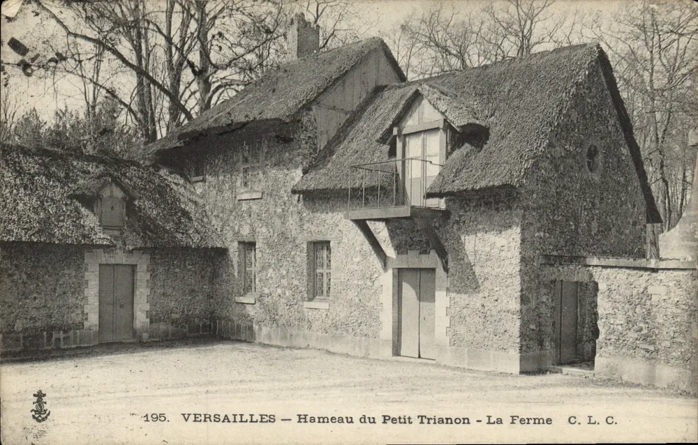 Versailles — Hameau des Petit Trianon — Die Farm — C. L. C. — n°195 - Vorderseite