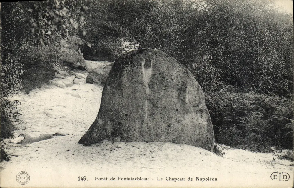 Wald von Fontainebleau - Der Hut Napoleons — Siroq Edit. n°149 - Vorderseite