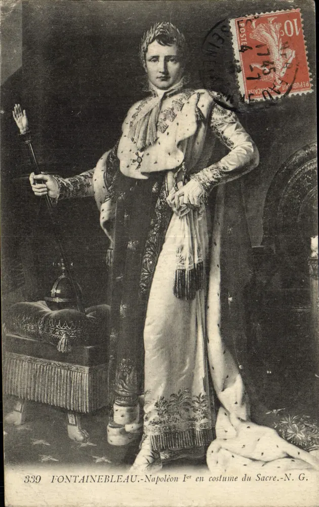 Fontainebleau — Napoléon Ier en costume du Sacre — N.G. — N° 339 - Vorderseite