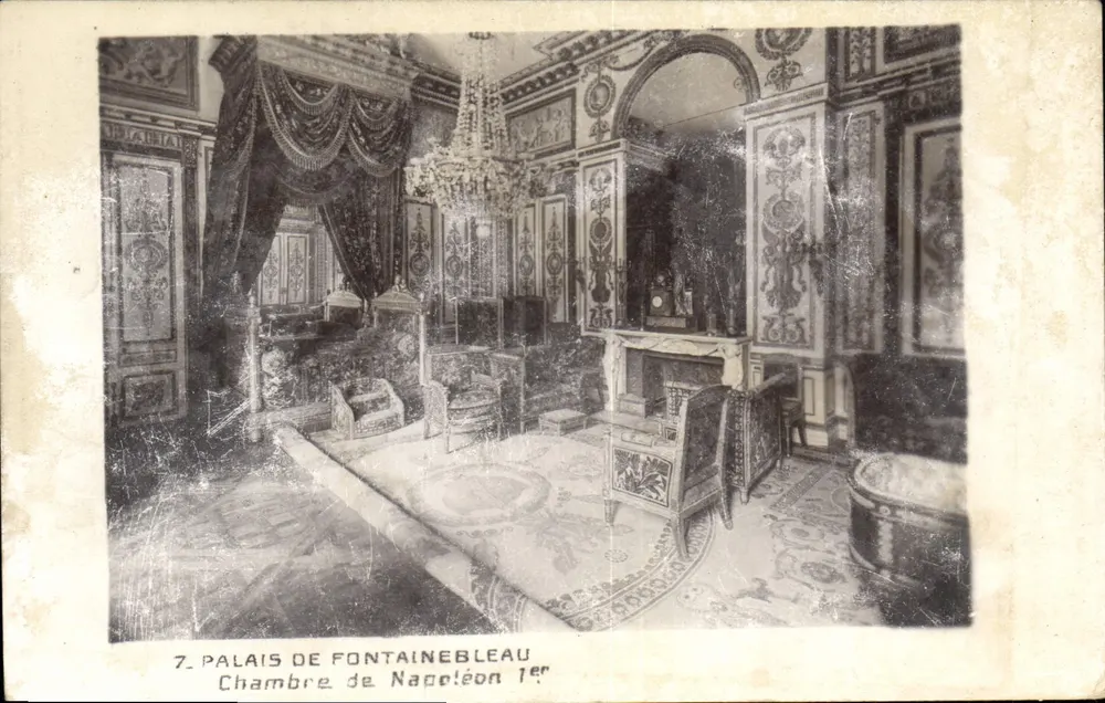Zimmer von Napoleon I. — Palast von Fontainebleau — Éditeur: PLACETIA - Vorderseite