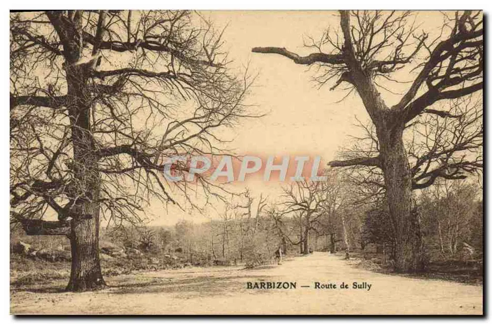 Barbizon — Route de Sully — Edição Postal - Frente