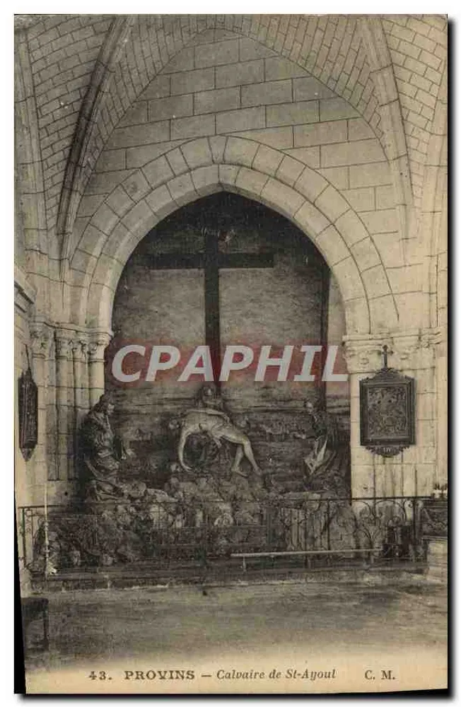 Provins — Calvaire de St-Ayoul — Édition Artistique C. M. - Frente