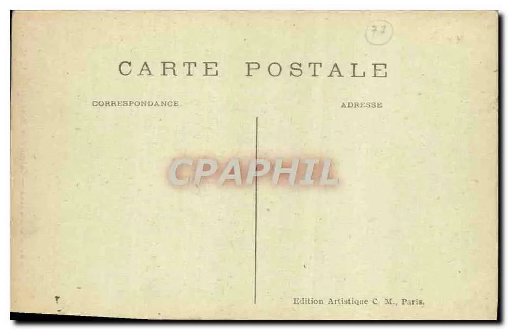 Provins — Calvaire de St-Ayoul — Édition Artistique C. M. - Verso