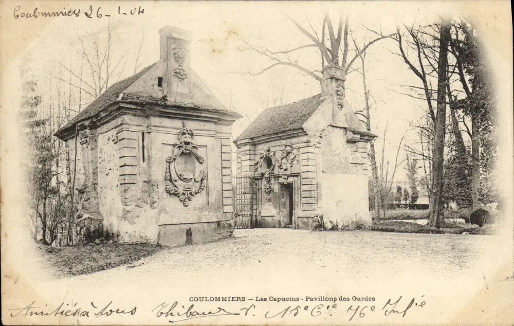Coulommiers — Die Kapuzinern — Pavillons der Wachen — Verleger Chibaud, Nr. 1460 - Vorderseite