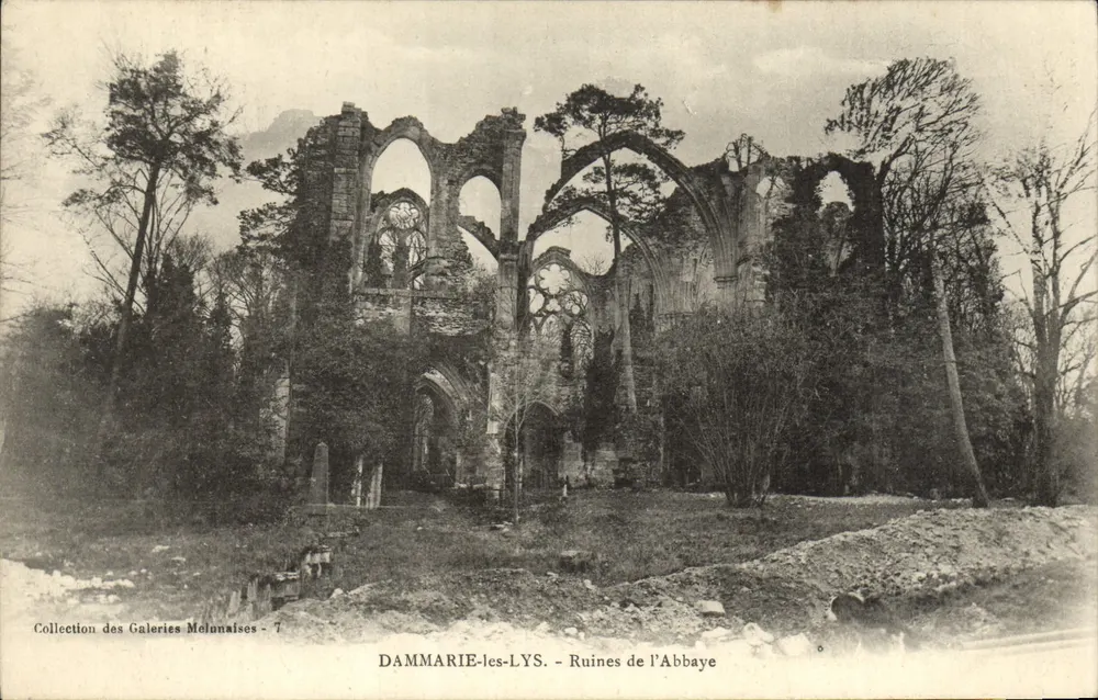 DAMMARIE-les-LYS - Ruines de l'Abbaye — Collection des Galeries Mélunaises - 7 - Recto
