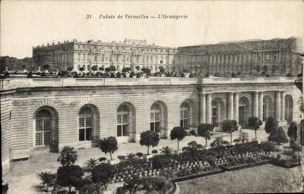 Palácio de Versalhes — A Orangerie — editor desconhecido, n° 31 - Frente