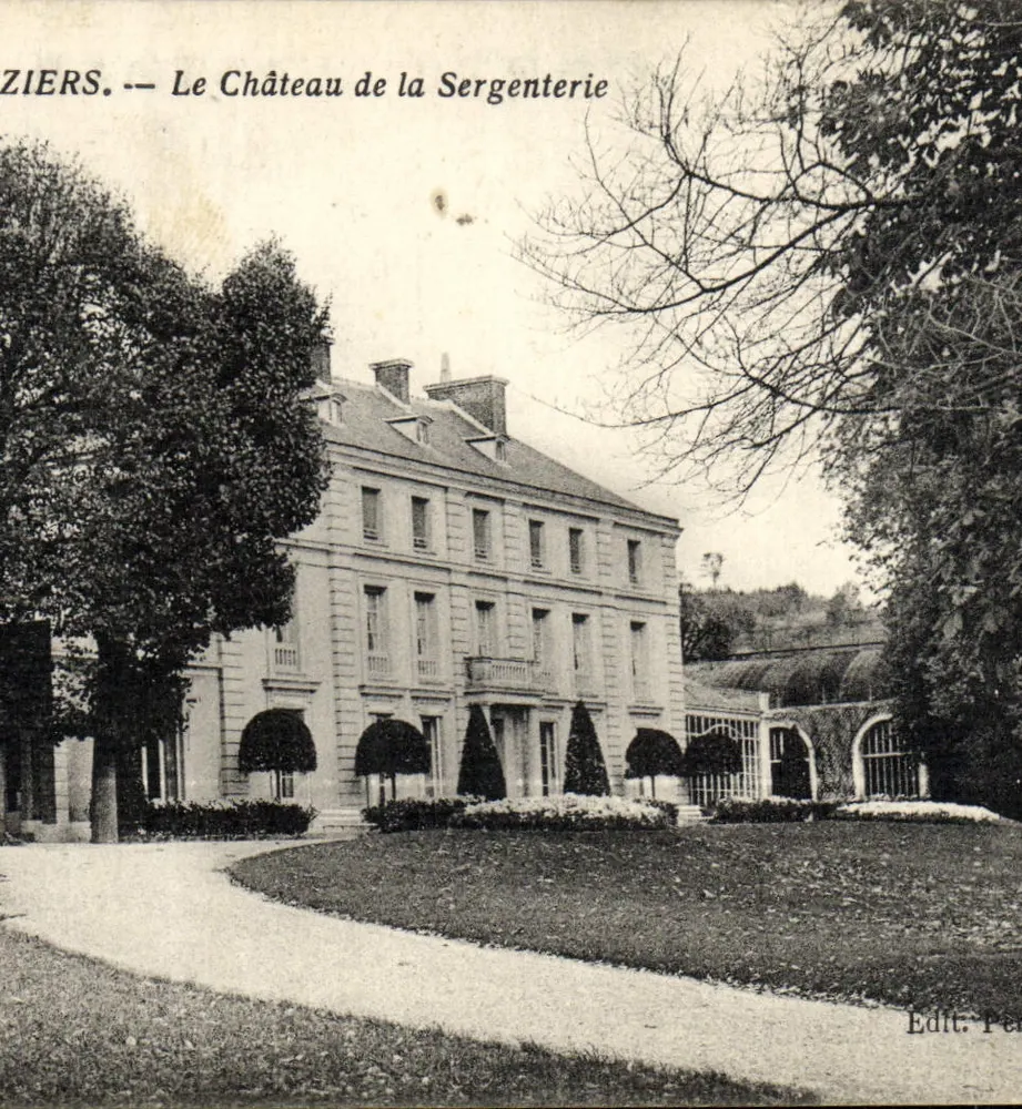 Jazziers. — Schloss la Sergentérie — Edit. Per - Vorderseite