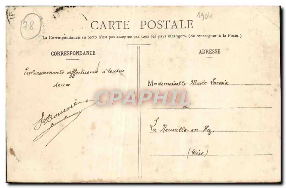 Parque de Versailles - Os Banhos de Apolo — Mme Moreau, editora, Versailles - Verso