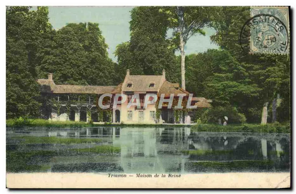 Trianon — Maison de la Reine — A. Bourdier, imp.-édit., Versailles - Frente
