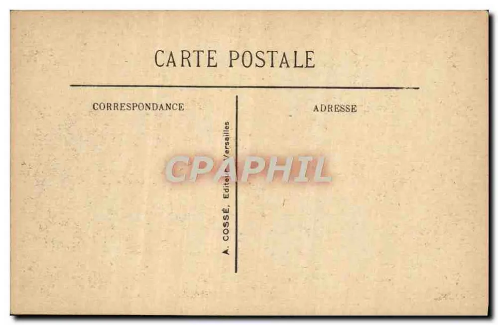 Versailles - Park — Orangeria — A. Cossé, Versailles - Rewers