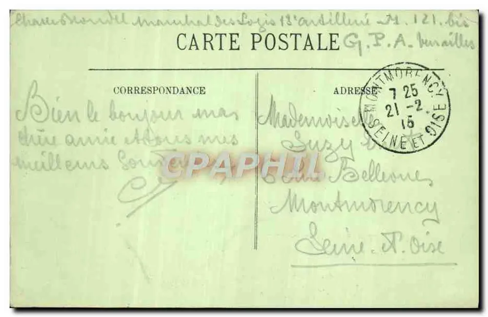 Versailles — A Colunata de Proserpina — LL. — n° 441 - Verso