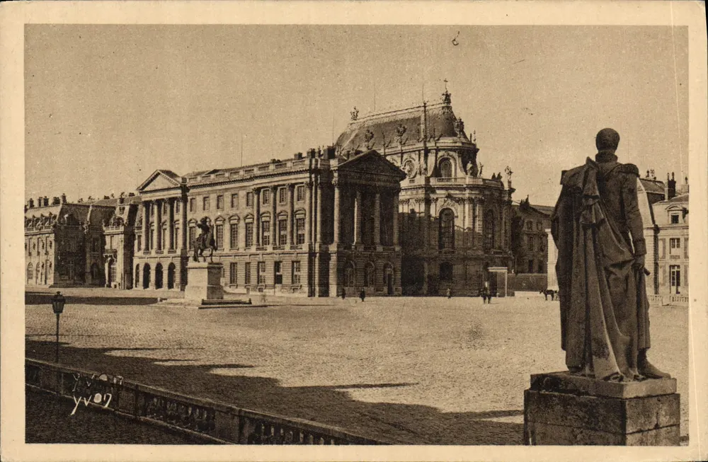 Versalles — La Cour Royale — Edición d'Art YVON, n°48 - Anverso