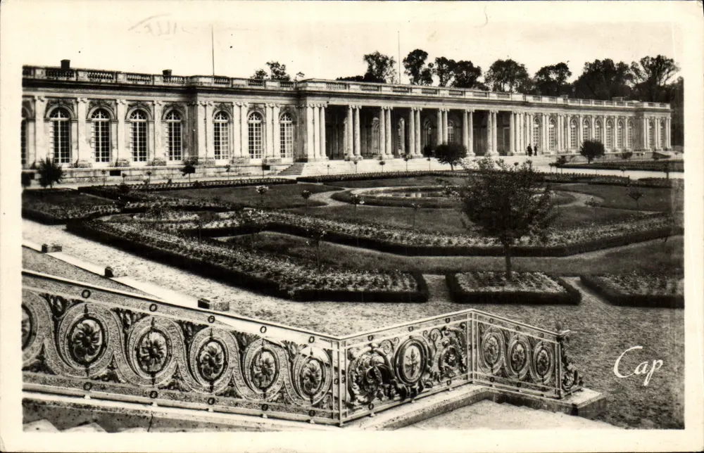 Versailles - Der Große Trianon — Ansicht des Parks — Verlag C.A.P. Nr. 417 - Vorderseite