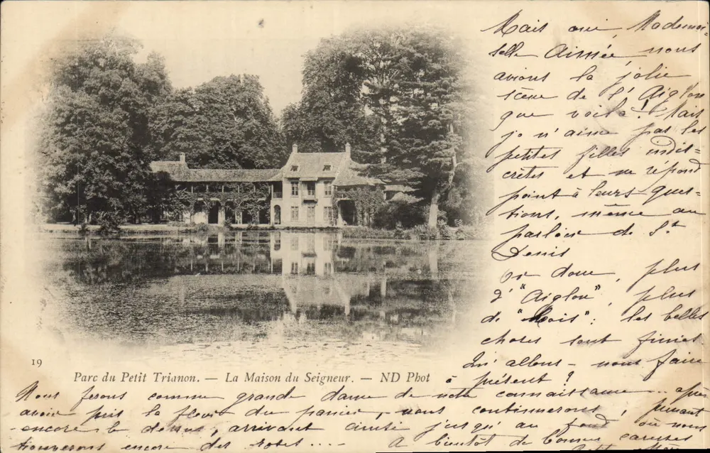 Parc du Petit Trianon — Das Herrenhaus — ND Pbot à Puteaux - Vorderseite