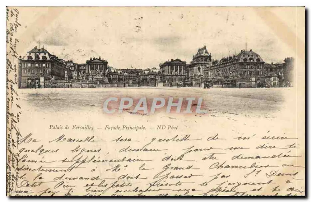 Palácio de Versalhes — Fachada Principal — ND Pbût - Frente
