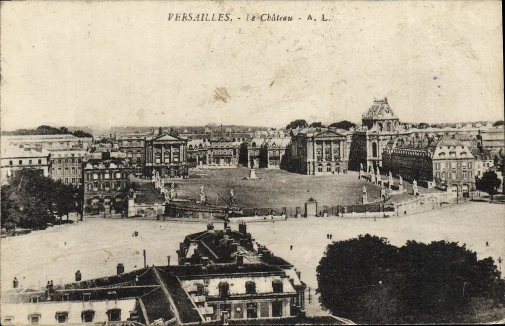 Versailles — Le Château — A. L. - Awers