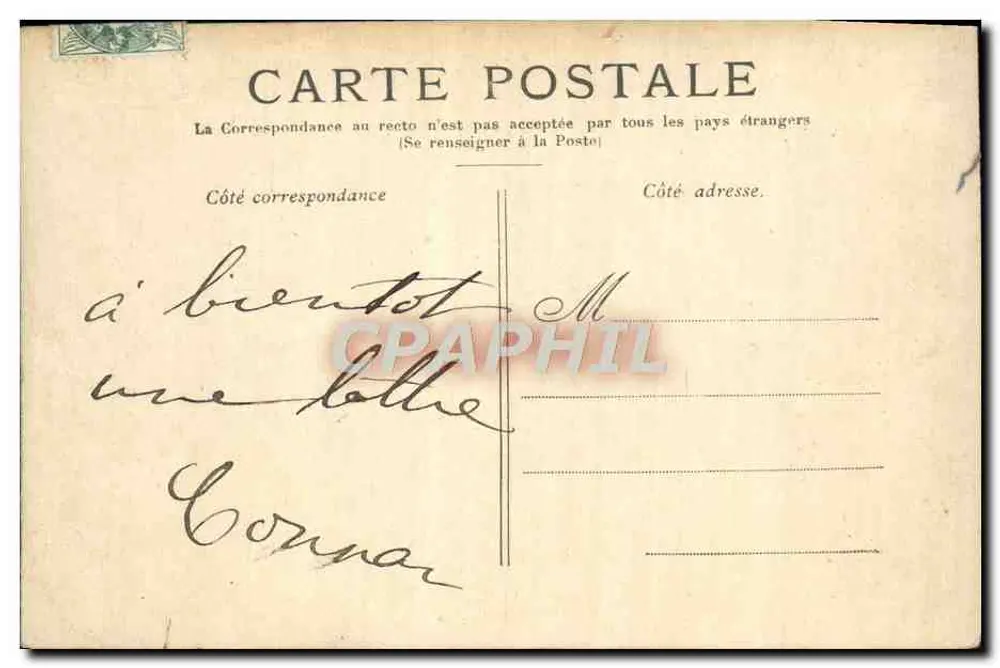 Versailles — O Petit Trianon — Editor não visível, número de série ilegível - Verso