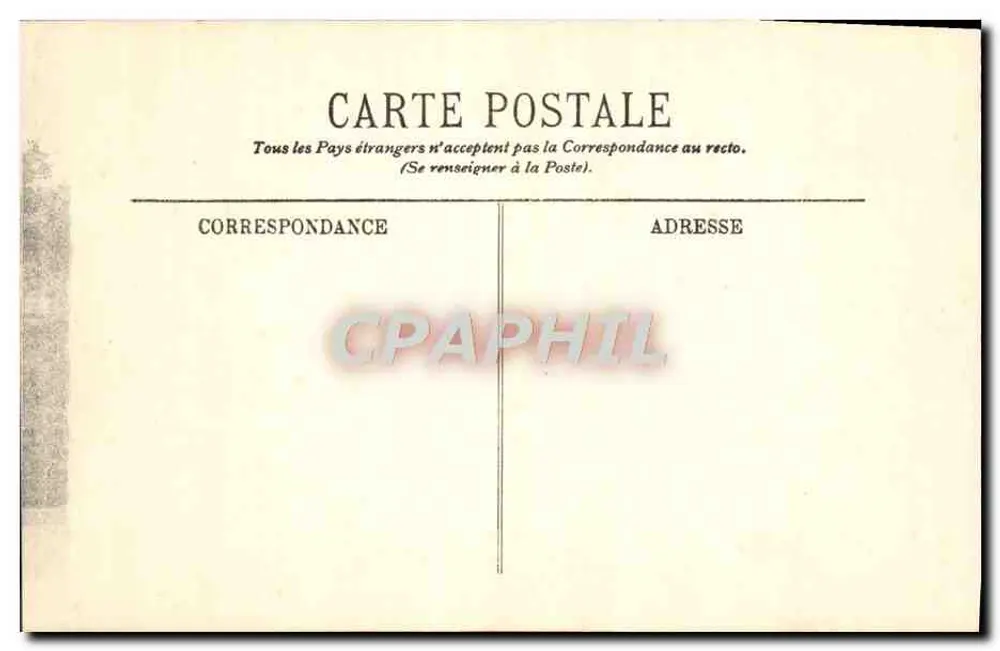 Rambouillet — O Parque — O Quinconce — LL. - Verso